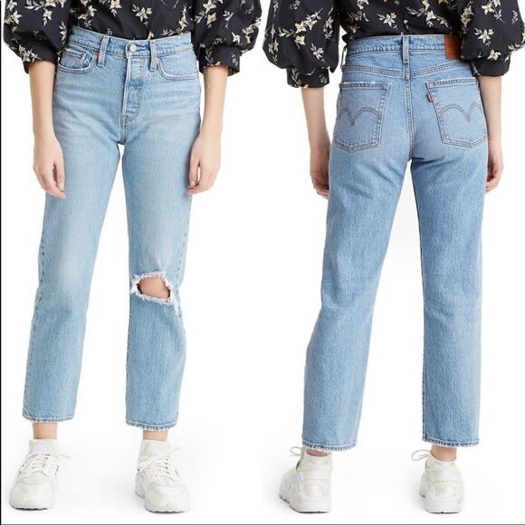 NWT Levi's Wedgie Jeans size 27x28 - Picture 10 of 10